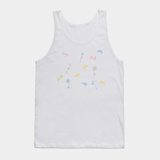 Neurons and Neurotransmitters White Tank Top